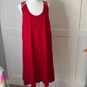 SHEIN Curve Scarlet Red Dress size 2XL